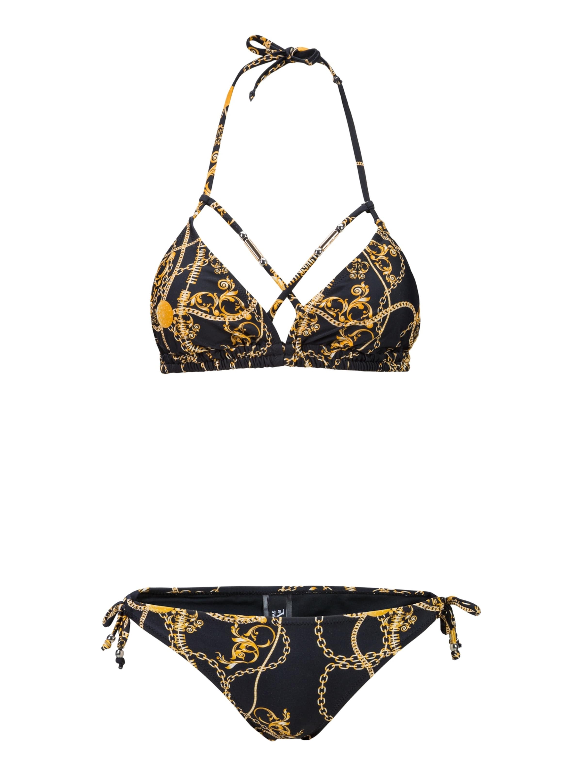 19V69 ITALIA Bikini 'Fleur' in Gemengde kleuren: voorkant