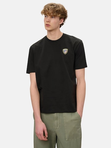 T-Shirt 'BLAUER FAXON T-SHIRT T-SHIRT' Blauer en noir : devant
