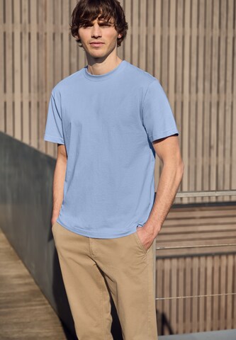 Street One MEN Shirt in Blue: front