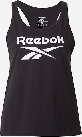 Reebok Sporttop 'IDENTITY' in Schwarz: predná strana