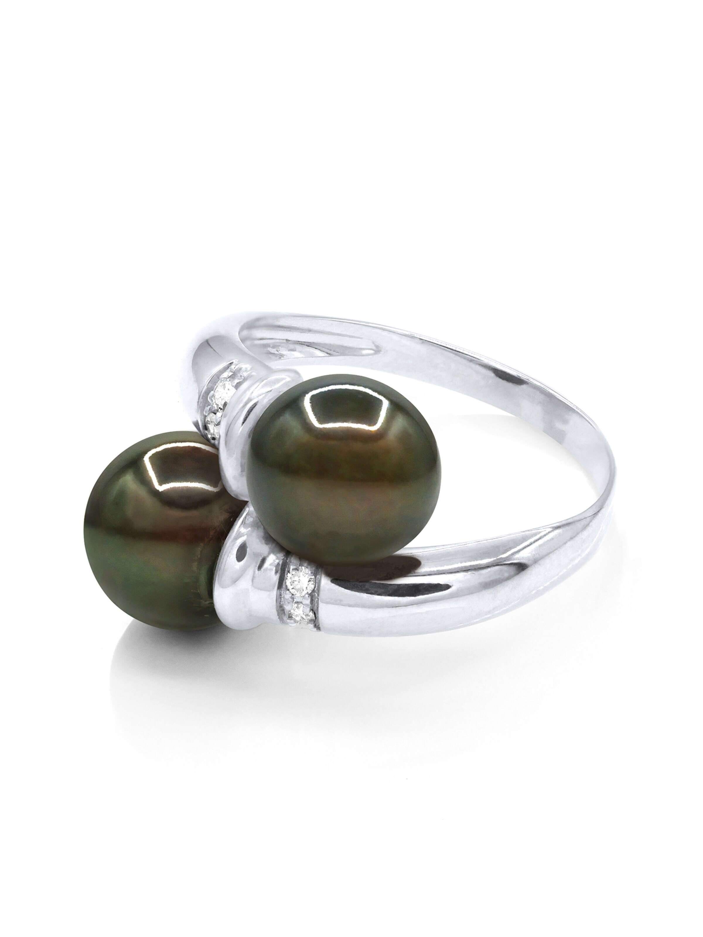Bague 'Manae' Ateliers Saint Germain en blanc