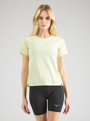 geltona THE NORTH FACE Sportiniai marškinėliai 'SUNRISER': priekis