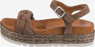 UNISA Strap Sandals 'Copla' in Beige: front