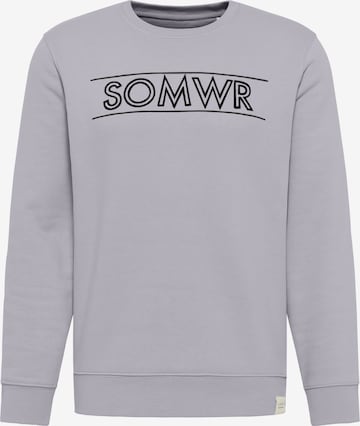 SOMWR Sweatshirt 'Resolve' in Grau: front
