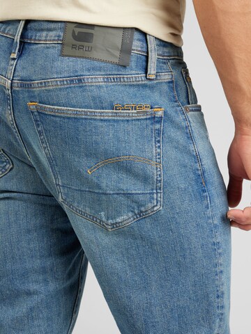 G-Star RAW - Slimfit Calças de ganga em azul