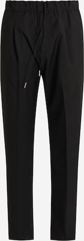 regular Pantaloni con piega frontale di LOW BRAND in nero: frontale