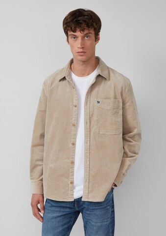 Coupe regular Chemise s.Oliver en beige : devant