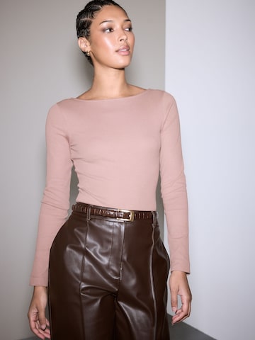 NextBodi bluza - roza boja: prednji dio