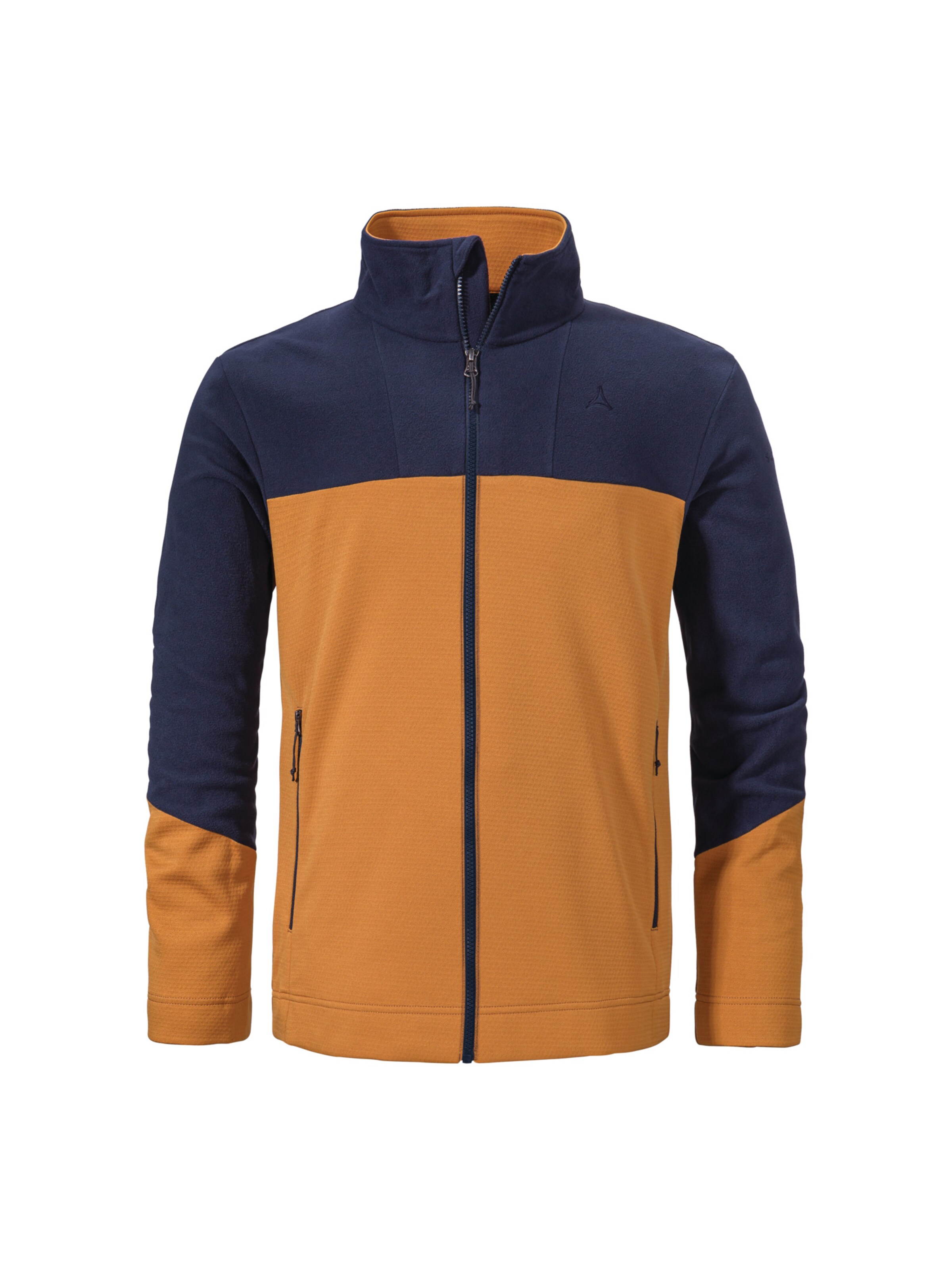 Schöffel Funktionele fleece-jas 'Karif' in Geel: voorkant