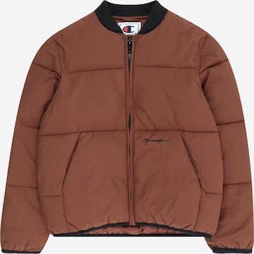 Champion Authentic Athletic Apparel Between-Season Jacket in Brown: front