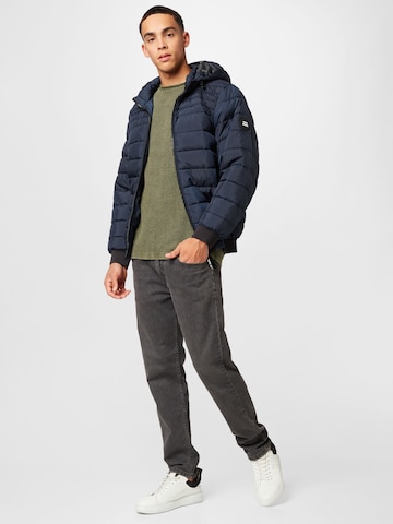 Pepe Jeans Winter jacket 'JAMES' in Blue