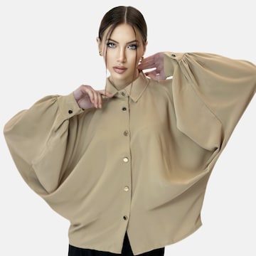 Elara Bluse in Beige