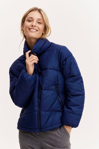 b.young Winter jacket 'BOMINA' in Blue: front
