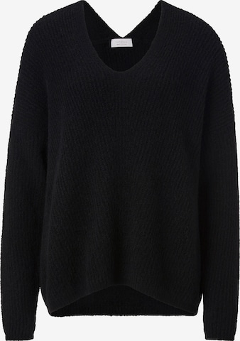 Pull-over Rich & Royal en noir : devant