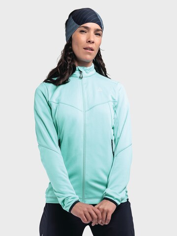 Veste en polaire fonctionnelle 'Svardalen' Schöffel en bleu : devant