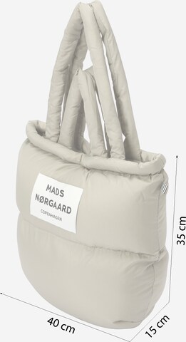 MADS NORGAARD COPENHAGEN Nákupní taška – šedá