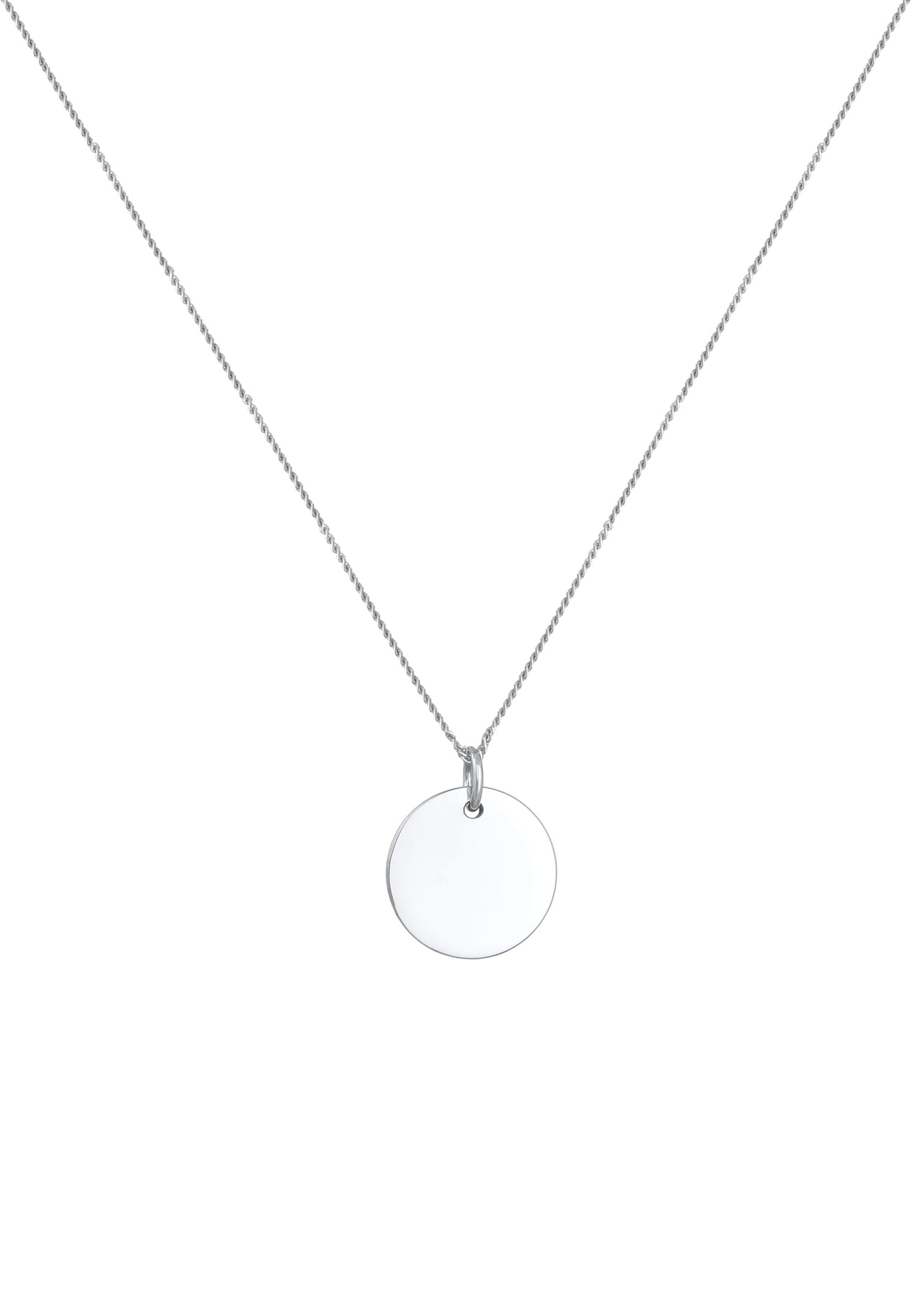 Chaîne 'Geo, Plättchen' ELLI en argent