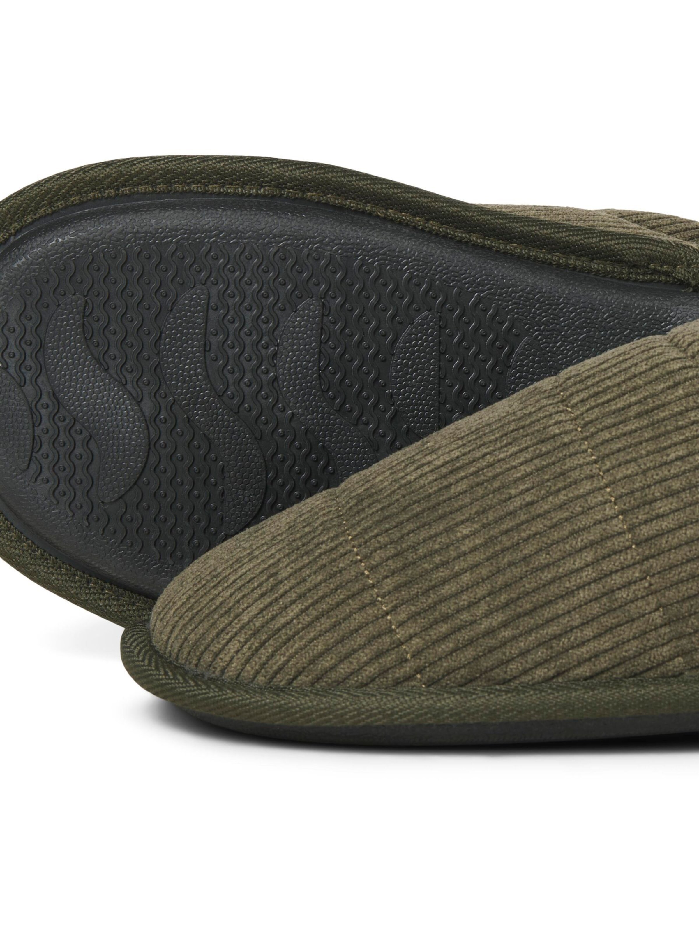 JACK & JONES - Zapatillas de casa en verde