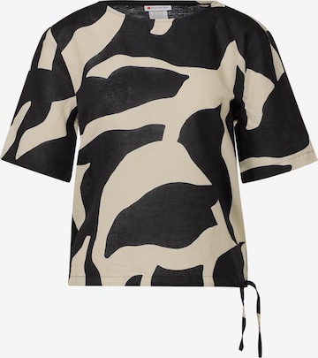 STREET ONE Блузка в Бежевый: спереди