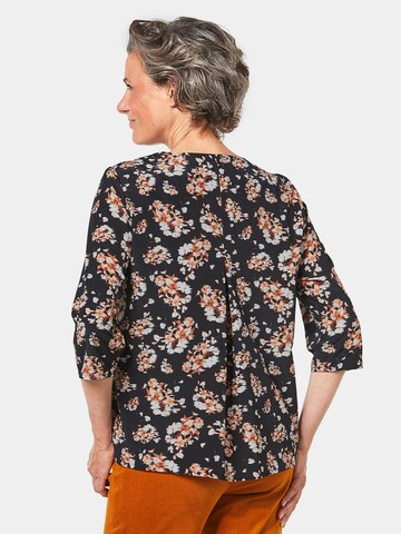 Goldner Blouse in Gemengde kleuren