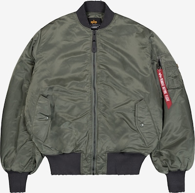 ALPHA INDUSTRIES Kurtka przejściowa 'MA-1 Distressed' w kolorze ciemnoszary / khakim, Podgląd produktu