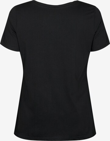 Zizzi Shirt 'VDANNA' in Black