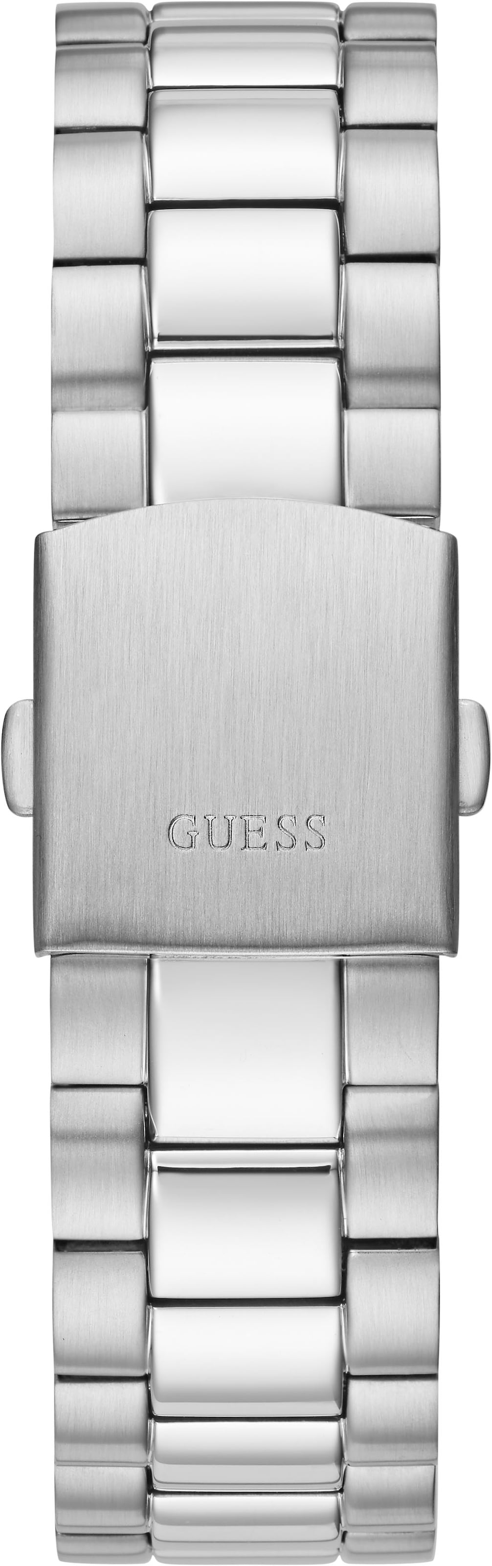 GUESS Analog watch 'CONNOISSEUR' in Silver