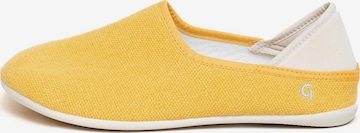 Gottstein Huisschoenen 'Linen Slip-On' in Geel: voorkant