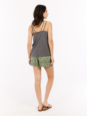 PROTEST Loosefit Hose 'PRTSmile' in Grün