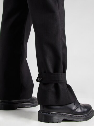 Wide leg Pantaloni con pieghe 'Joann' di Noella in nero