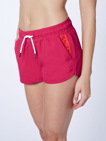 CHIEMSEE Badeshorts in Rot