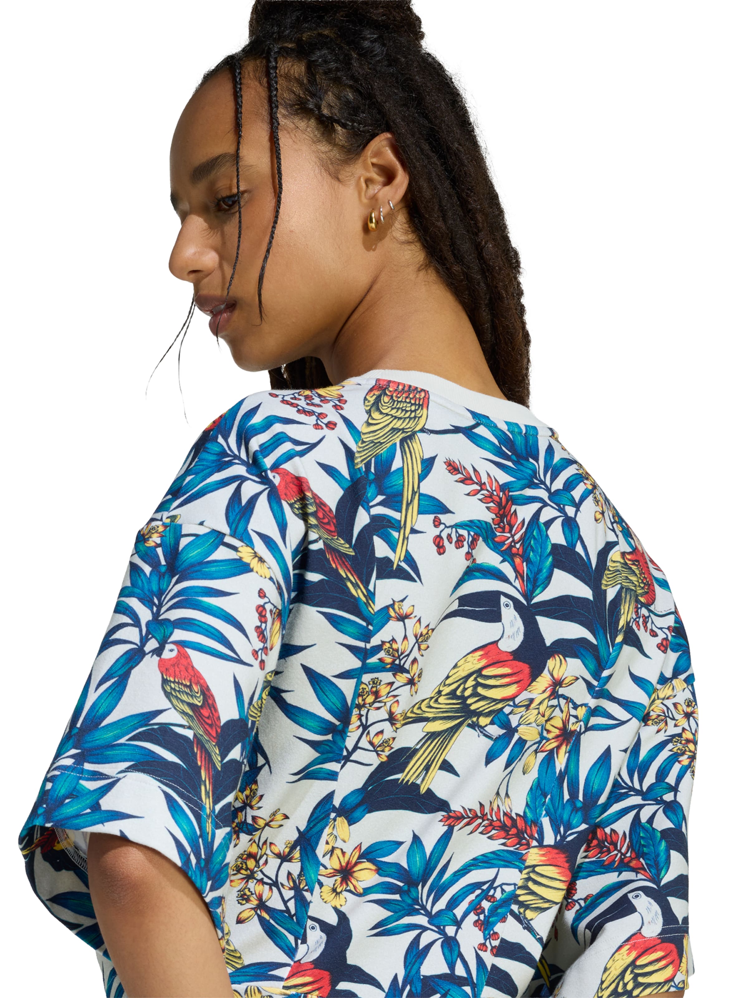 ADIDAS SPORTSWEAR Sportjurk 'FARM' in Wit