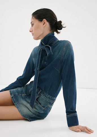 MANGO Dress 'Augusto' in Blue