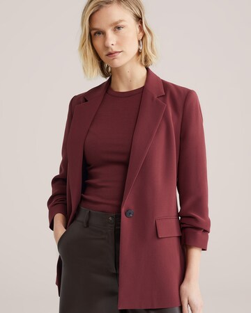 WE Fashion - Blazer en rojo