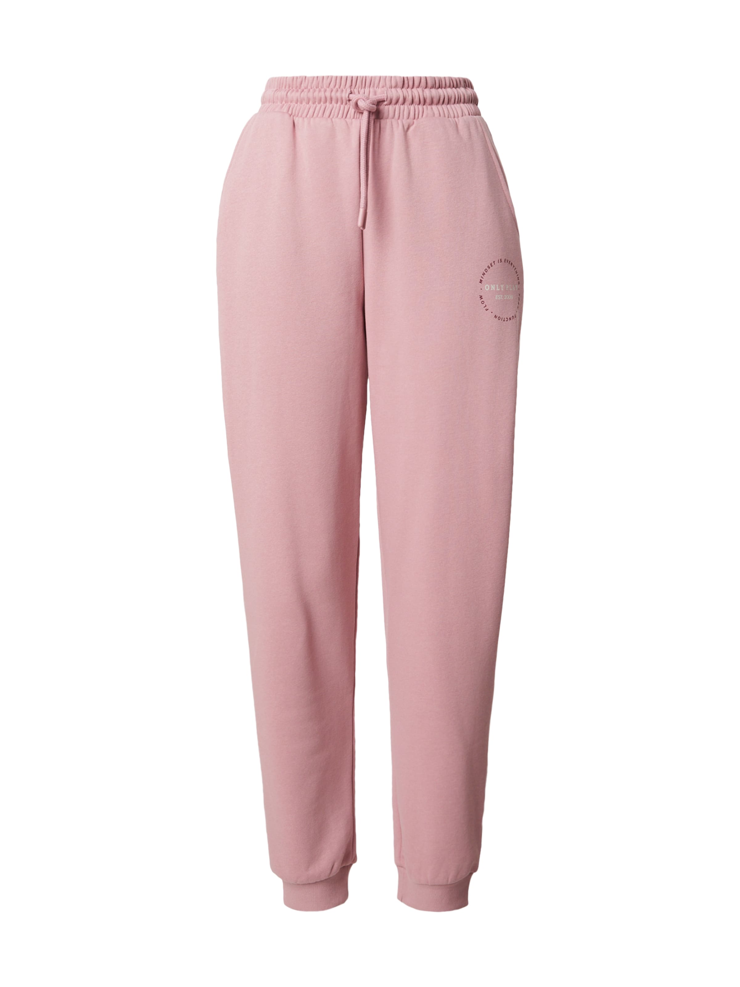 ONLY PLAY Tapered Sportbroek 'ONPCava' in Lila: voorkant