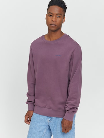 mazine Sweatshirt ' Barrow Sweater ' in Purple
