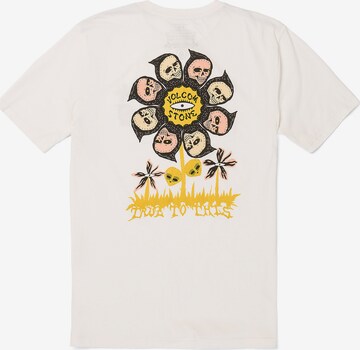 T-Shirt 'FLOWER BUDZ' Volcom en blanc