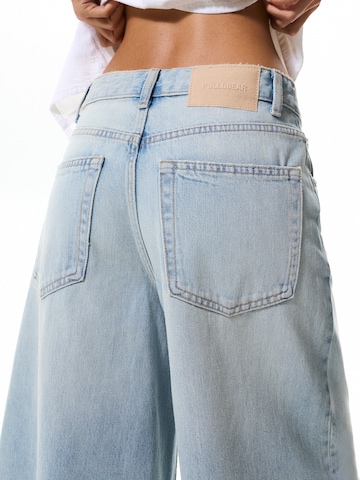 Pull&Bear Baggy Shorts in Blau