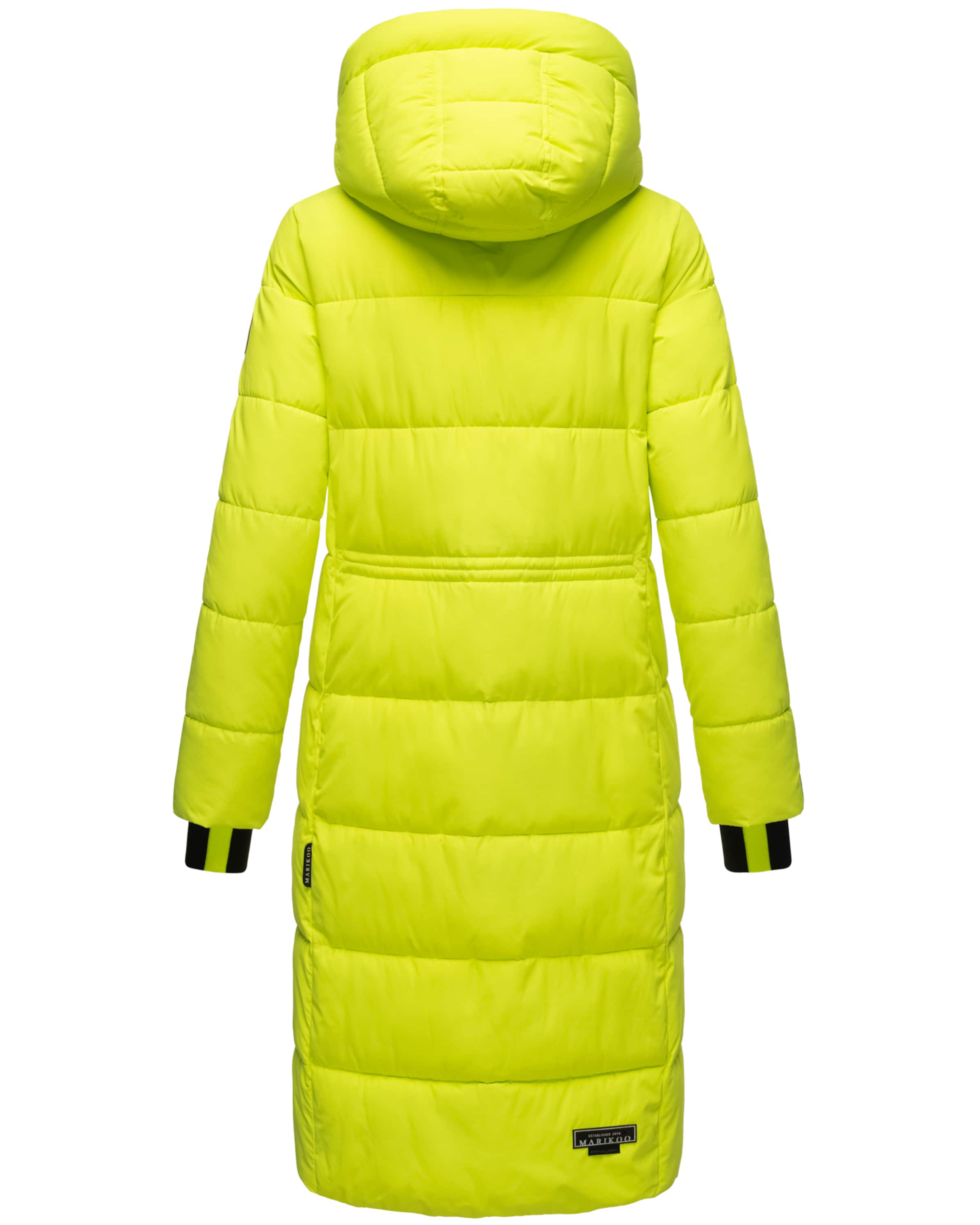 MARIKOO Zimski plašč 'Zuraraa XVI' | zelena barva