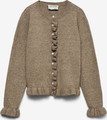 Cardigan 'AWSidra' VERO MODA en gris : devant