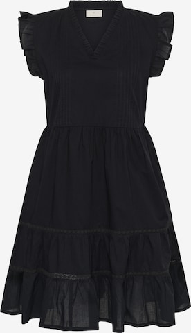 Kaffe Kleid 'Valerie' in Schwarz: Vorderseite