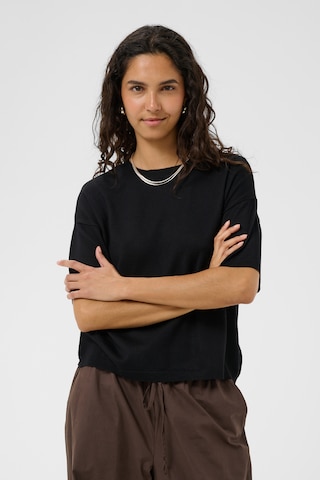 SAINT TROPEZ Pullover 'MilaSZ' in Schwarz: Vorderseite