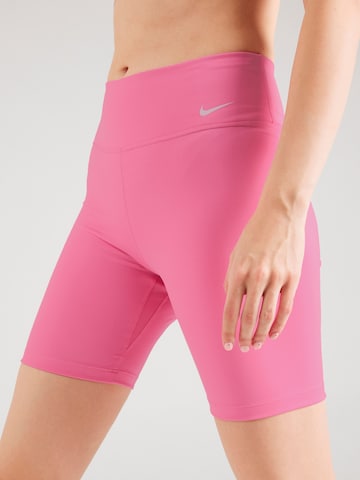 NIKE Skinny Sportovní kalhoty 'One' – pink