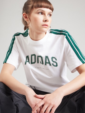 T-shirt fonctionnel ADIDAS SPORTSWEAR en blanc