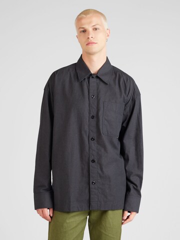 Regular fit Camicia di G-Star RAW in nero: frontale