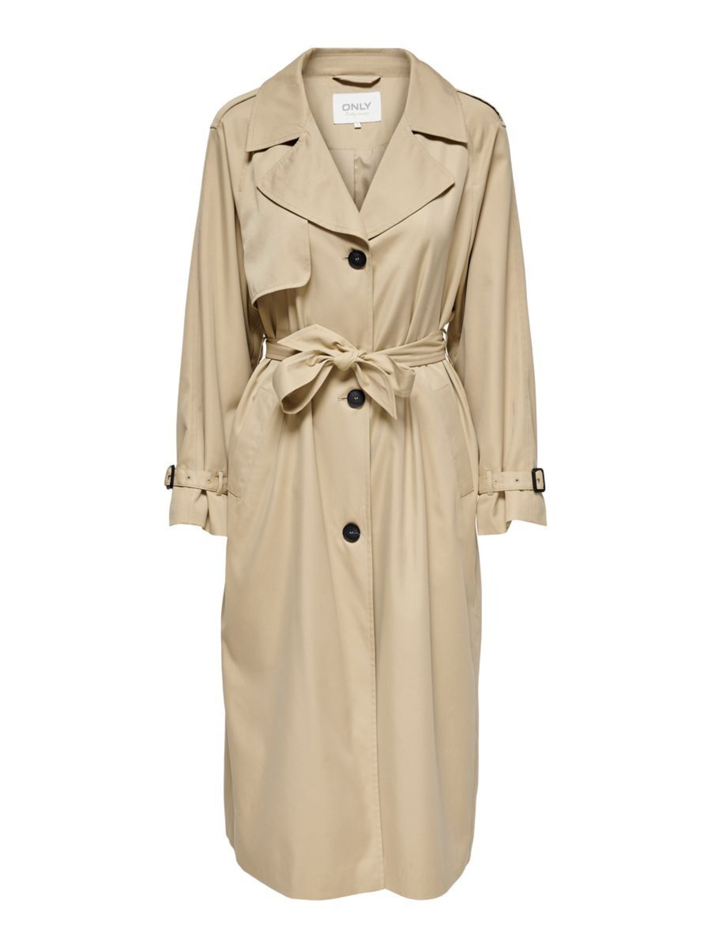 Cappotto di mezza stagione di ONLY in beige: frontale