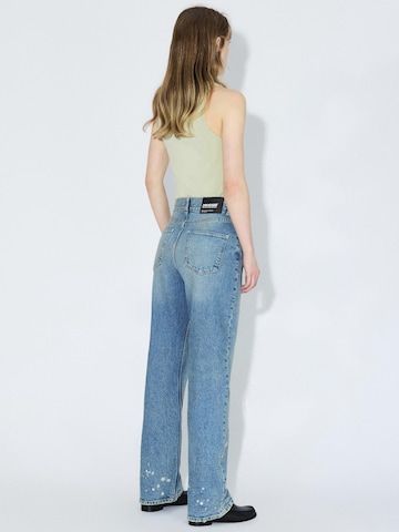Dr. Denim Regular Jeans 'Echo High Straight - Jeans'‌ in Blau