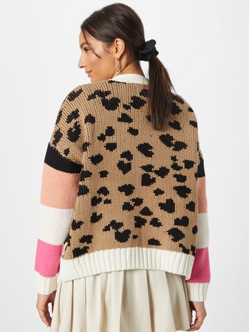 Femi Stories Knit Cardigan 'SKY' in Beige