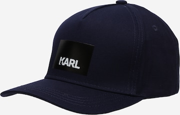 Karl Lagerfeld Lippalakki värissä sininen: etupuoli