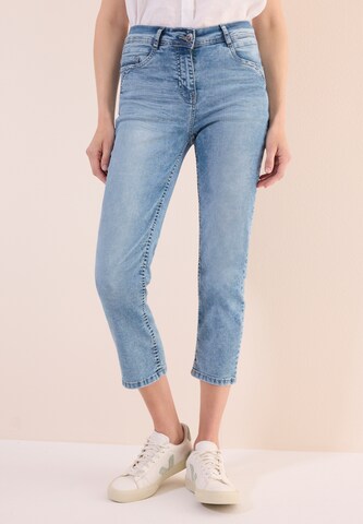 CECIL Slim fit Jeans in Blue: front